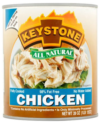 Can of all natural chicken