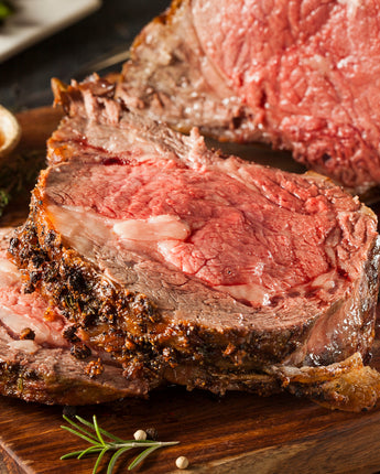 Winner's Quality Meats prepared prime rib roast